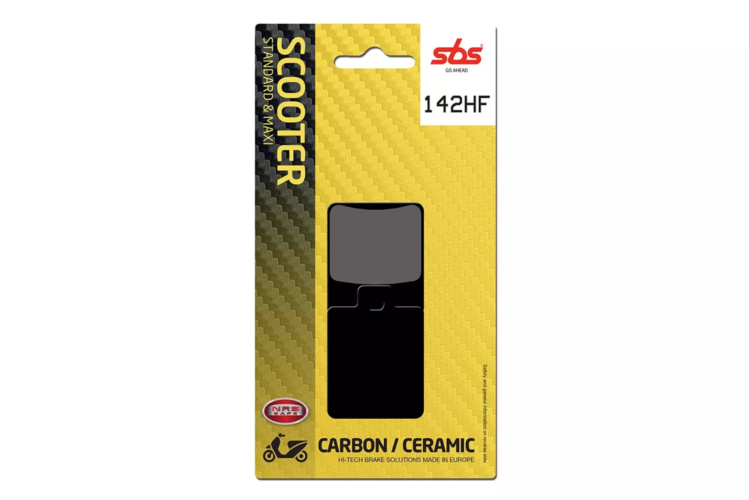 Klocki hamulcowe KH260 Street Ceramic Derbi Sonar 50, Piaggio Vespa ZIP RST 50 | 142HF