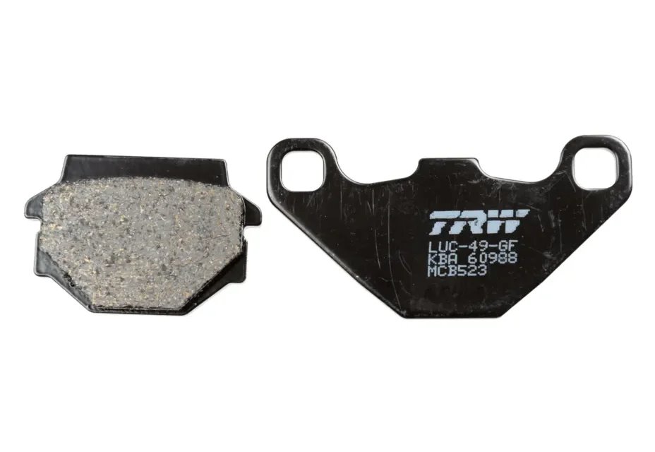 Klocki hamulcowe KH67 Organic Aprilia Pegaso 650, Kawasaki KLR 250, GPZ 500, KLE 500, KL/KLR 600/650, Przód/Tył Trw | MCB523