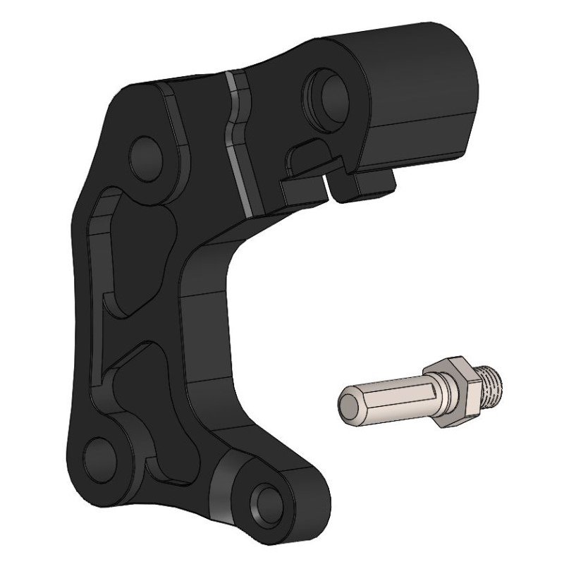 Adapter do tarczy hamulcowej lewej 320mm Yamaha XTZ (690) 700 Tenere (do zacisku fabrycznego - OEM) MOTO-MASTER | M211152