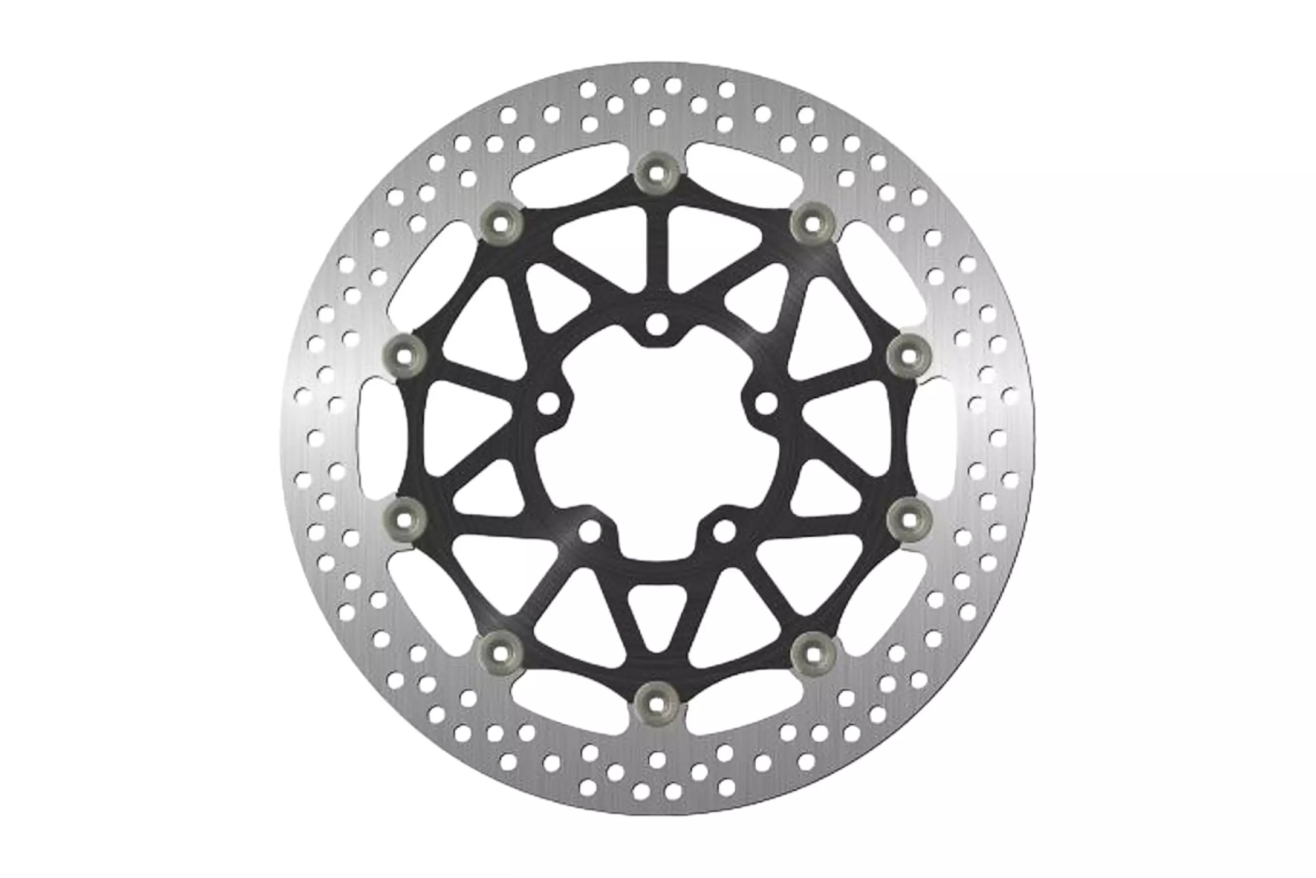 Tarcza hamulcowa przód Kawasaki ZX-100R/RR (330x80,5x5mm) (5x10,5mm) PŁYWAJĄCA (środek aluminiowy) | NG1919G