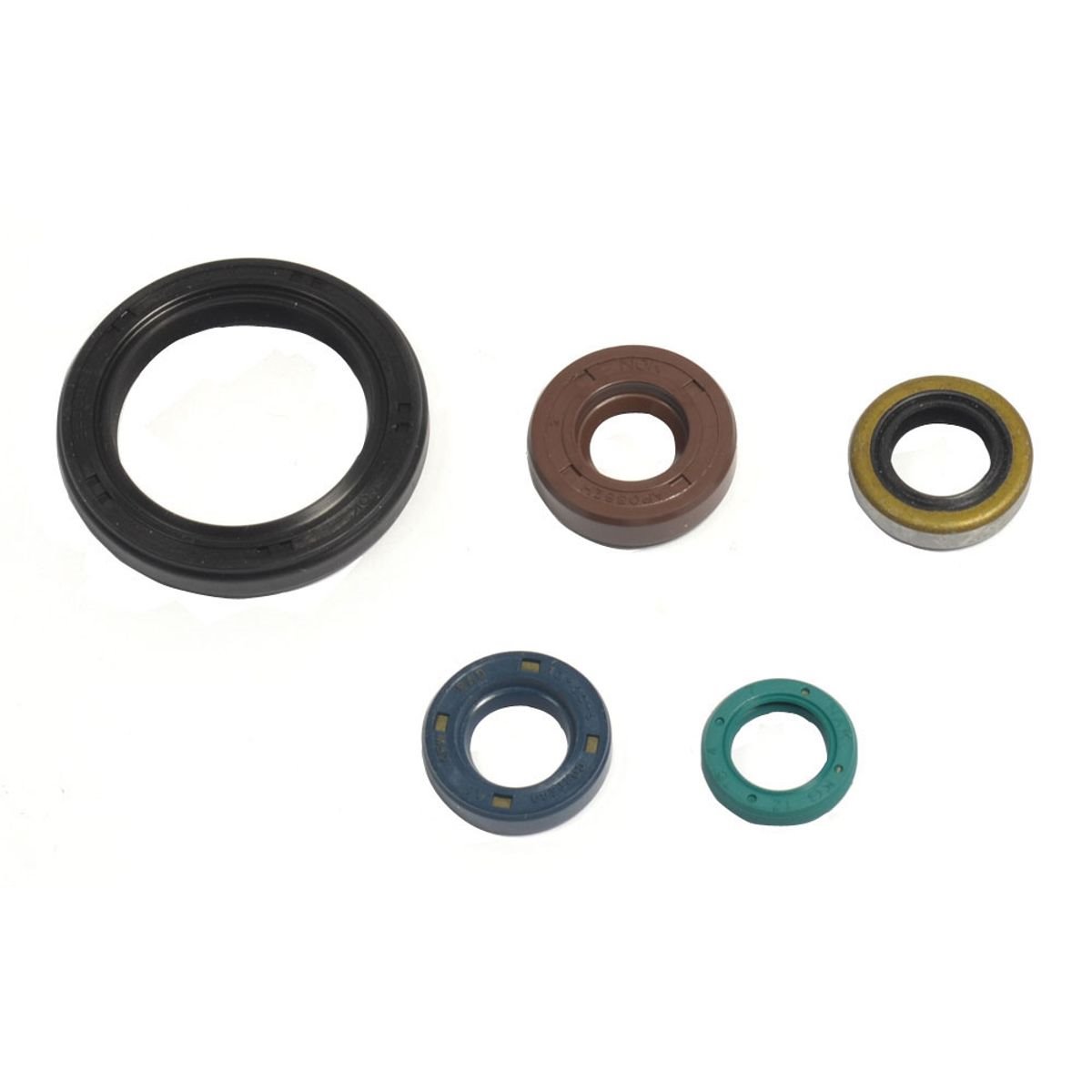 Komplet zestaw uszczelniaczy silnikowych Kawasaki KLX 250, KLX 250S Athena | P400250400049