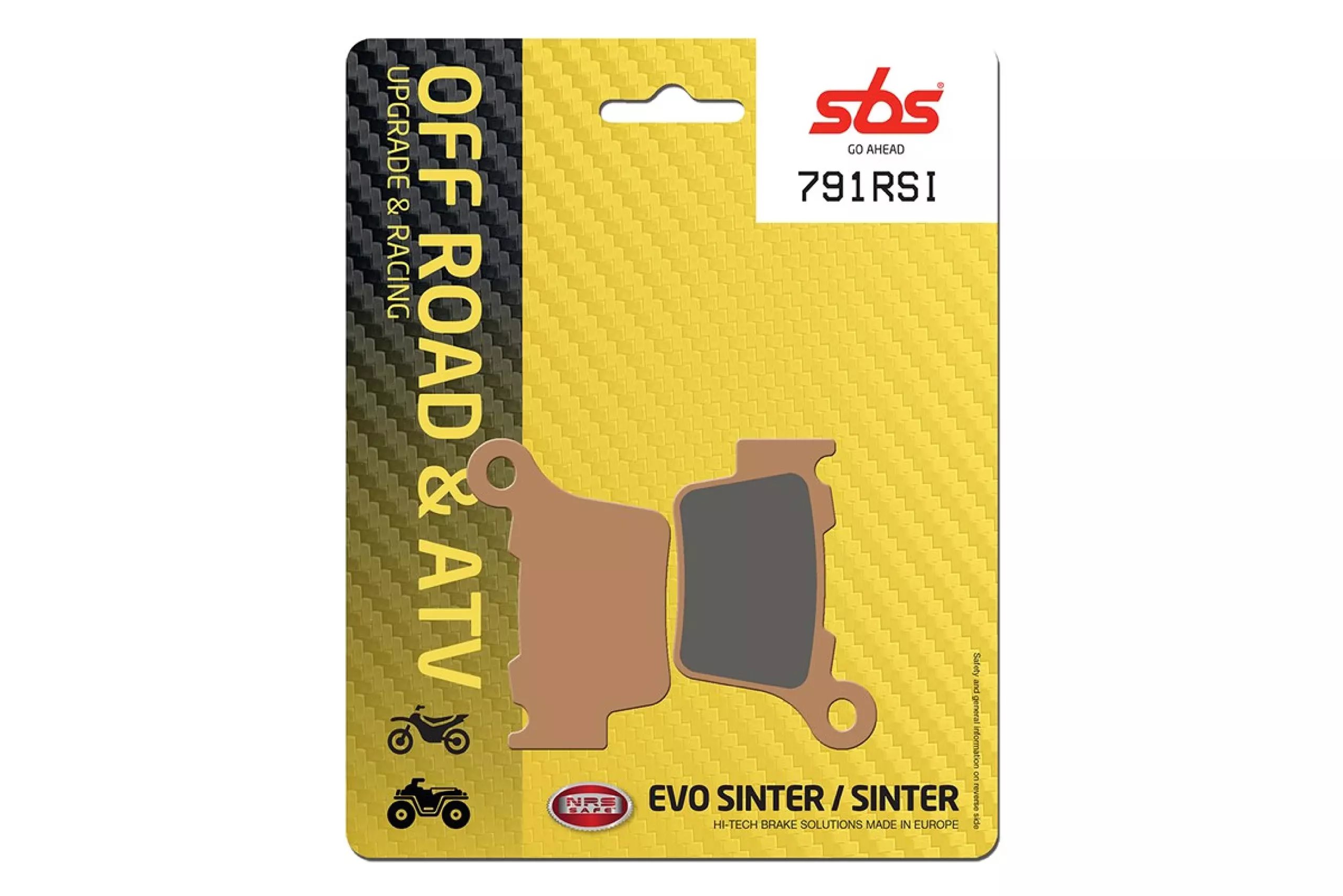 Klocki hamulcowe KH368 OFF-ROAD RACING SINTER | 791RSI