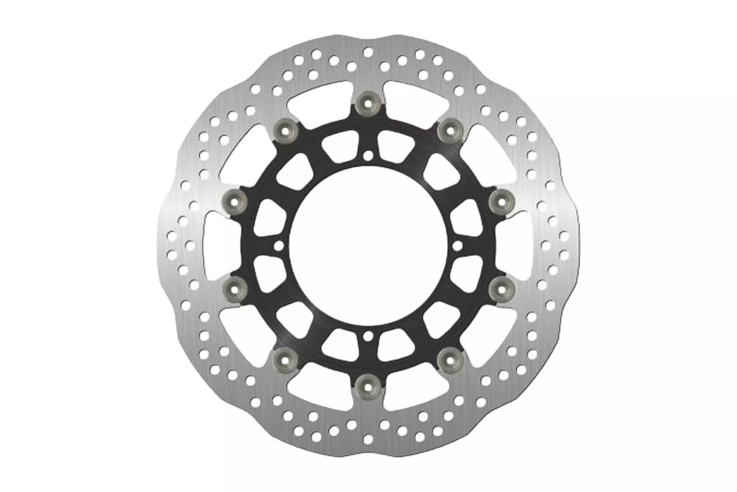 Tarcza hamulcowa przód Husqvarna NOX570, SM510/610, SMR630 (320X120X5MM) (4X8,5MM) PŁYWAJĄCA (ŚRODEK ALUMINIOWY) WAVE | NG1561XG