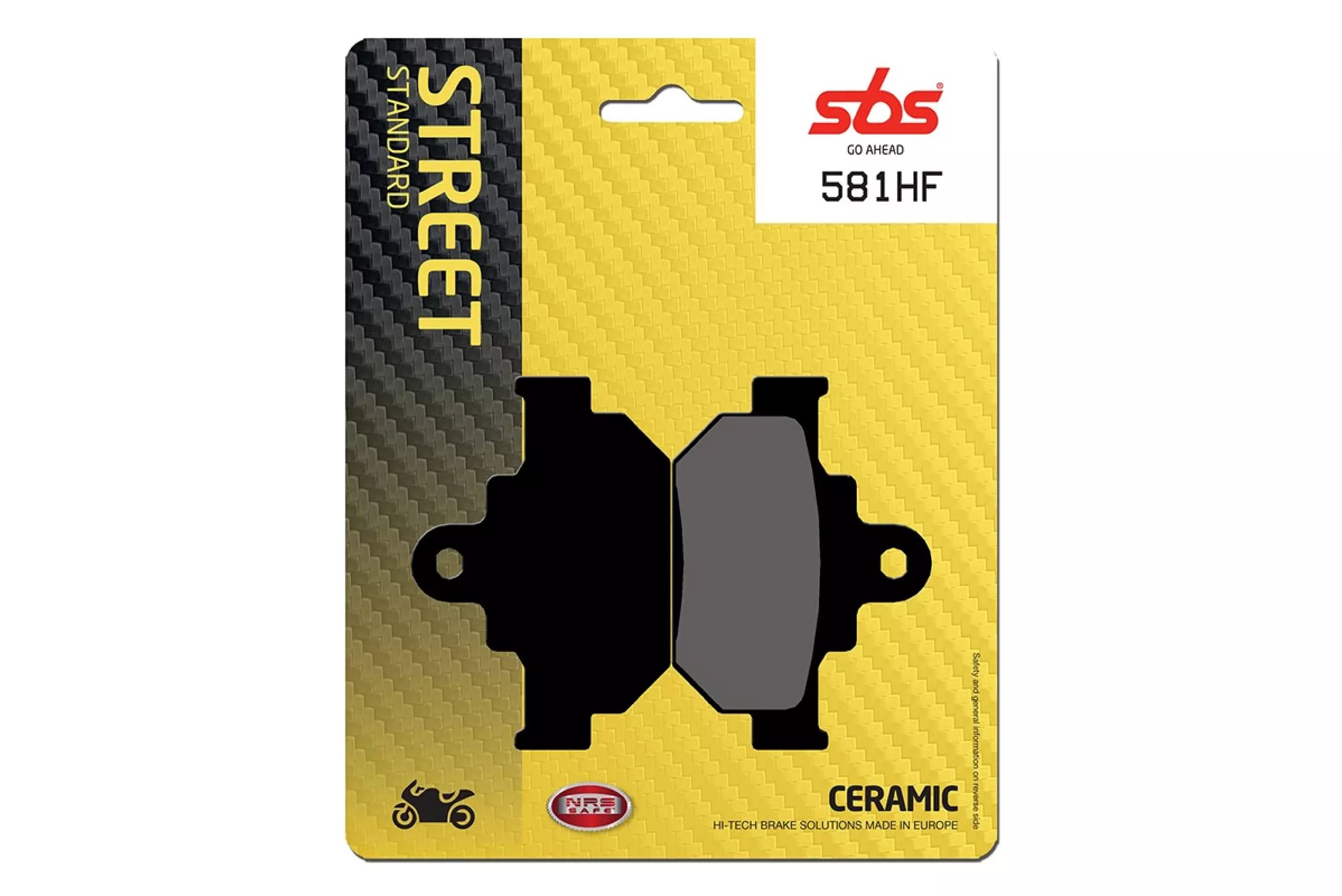 Klocki hamulcowe KH106 STREET CERAMIC | 581HF