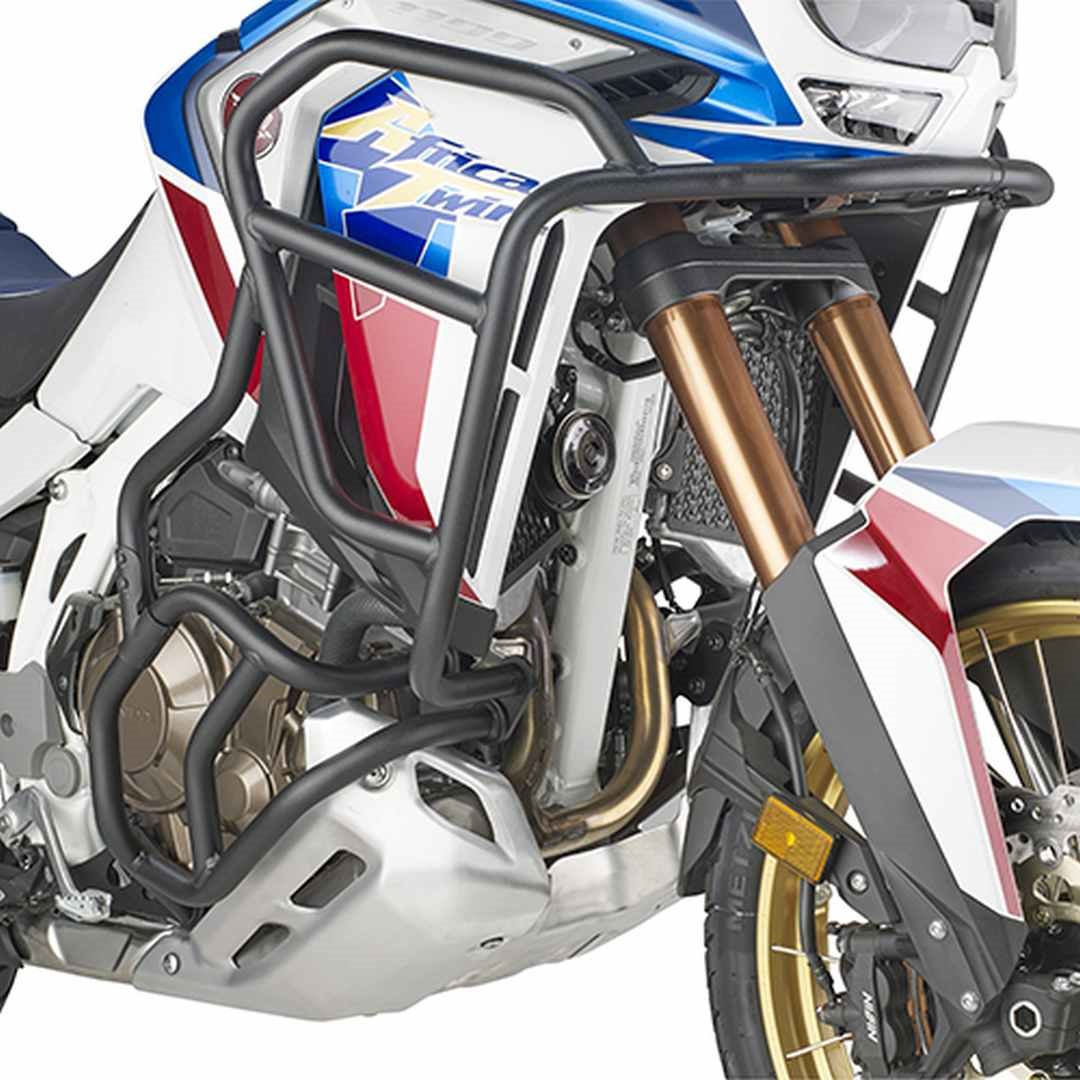 Gmole osłony silnika Kappa Honda CRF 1100L Africa Twin Adventure Sports 2020 górne czarne | KNH1178