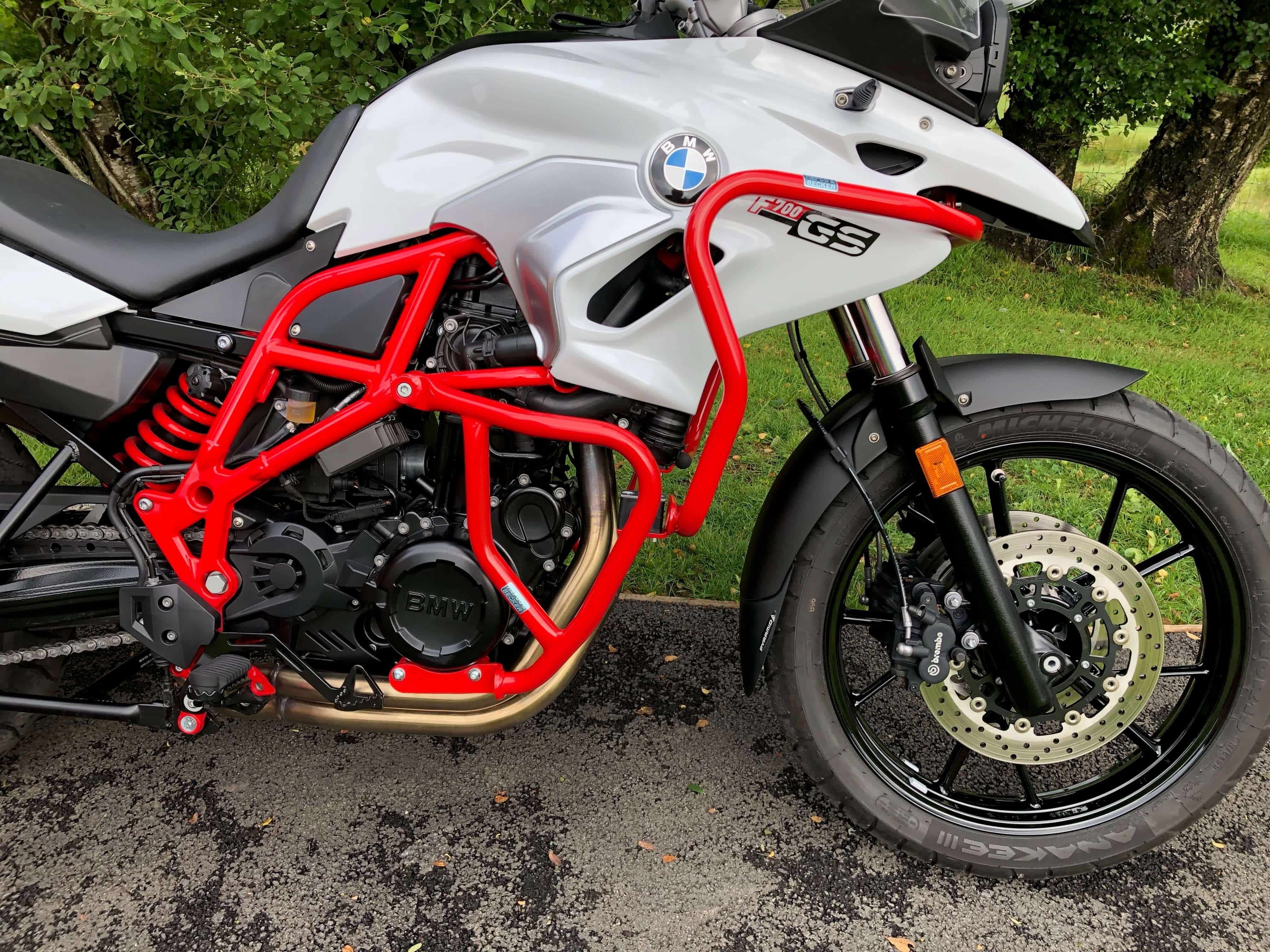 Gmole górne (zbiornika) BMW F 650 GS Twin 2008-2011 / F 700 GS 2012-2017 / F 800 GS 2008-2016 Hepco Becker | 502938 00 04