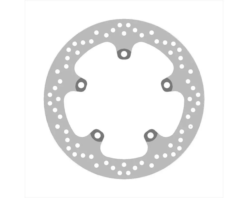 Tarcza hamulcowa przód Yamaha X-MAX 125/300 (267X132X4,5MM) (5X10,25MM) | NG2108