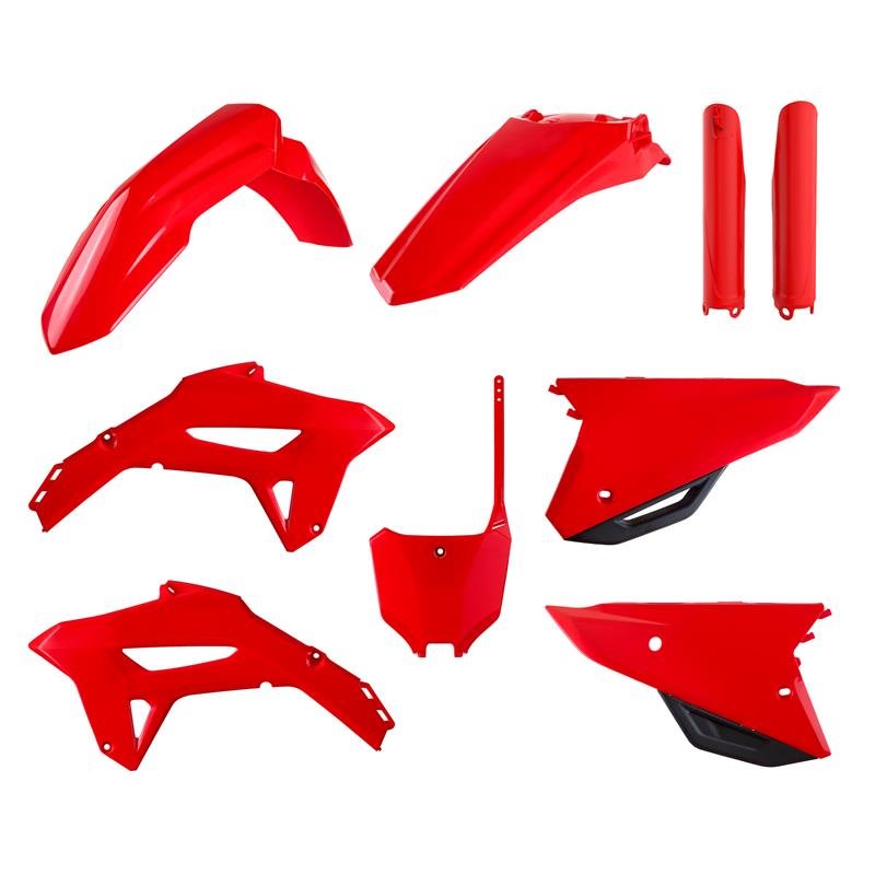 Komplet plastików Honda CRF 250R, CRF 450R czerwony OEM Polisport | 91054