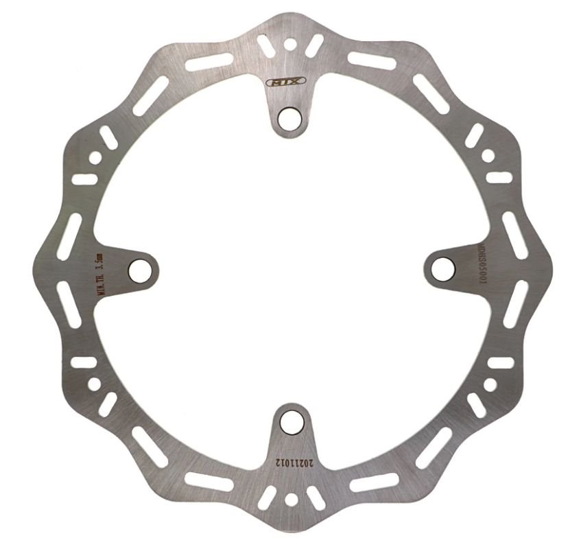 Tarcza hamulcowa Hornet tył Suzuki RM-Z 250/450 WAVE (240x122x4mm) (4x10,5mm) MTX Parts | MDHS05001