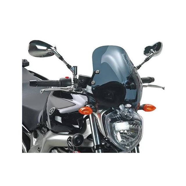 Szyba akcesoryjna Yamaha FZ6 35x36cm przyciemniana Kappa | 140DK