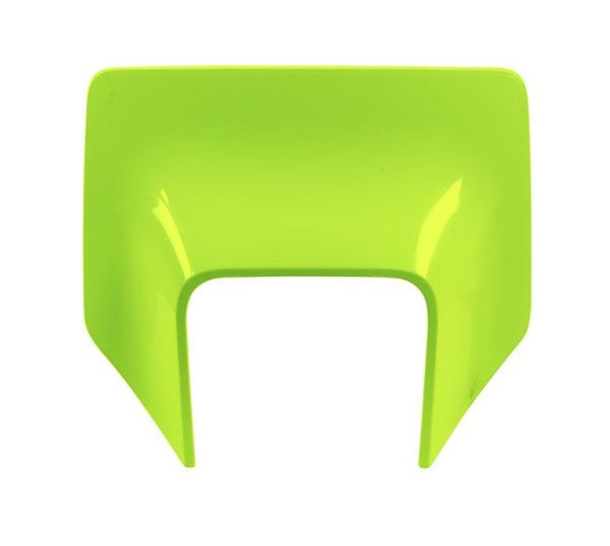 Osłona lampy przód Husqvarna TE/FE Żółty FLUO (Neon) (WZÓR OEM) RACETECH | MASKHSQGF17