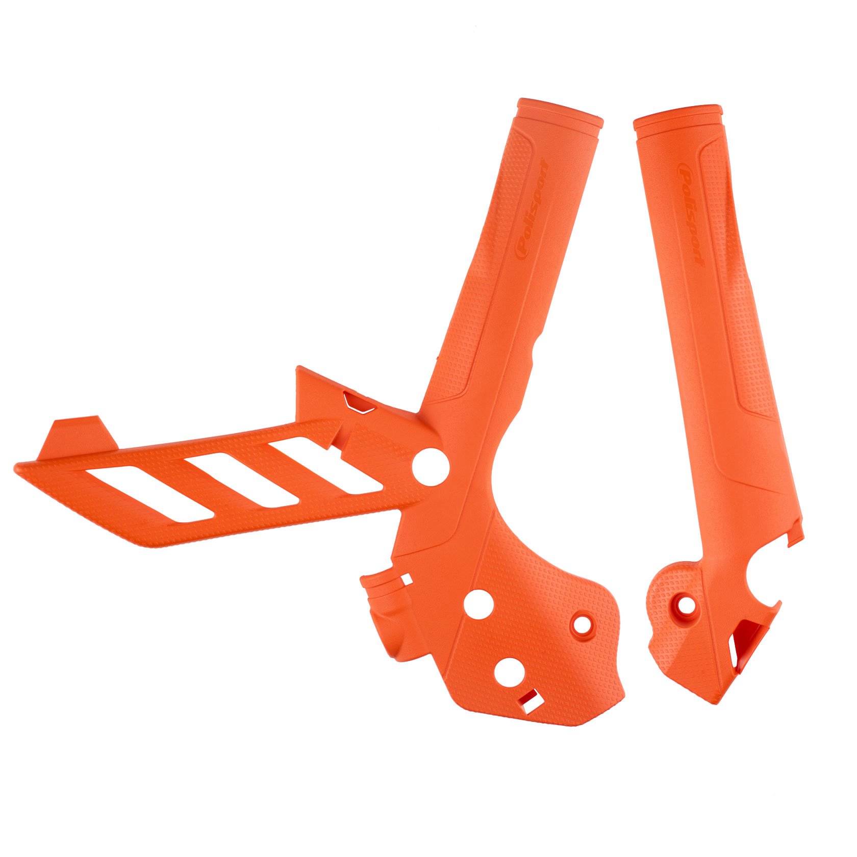 Osłony ramy KTM SX/SX-F/XC/XC-F, EXC/EXC-F Pomarańczowy Polisport | 8466500002