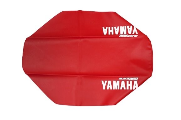 Pokrowiec / poszycie na siedzenie Yamaha TT 600, XT 600, XT 600Z TENER TRADITIONAL LOGO Yamaha kolor czerwony Blackbird | E1201/01