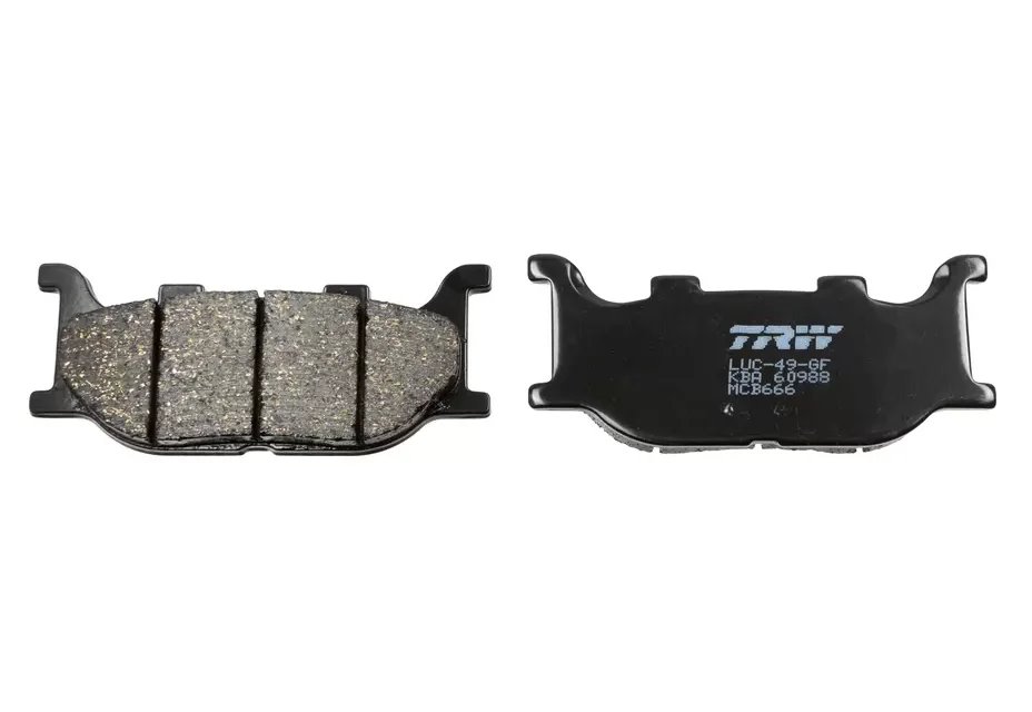 Klocki hamulcowe KH199 ORGANIC Yamaha XV/XVS VIRAGO 125, FZ6, XJ6, MT-03, XVS 1100/1300 PRZÓD TRW | MCB666