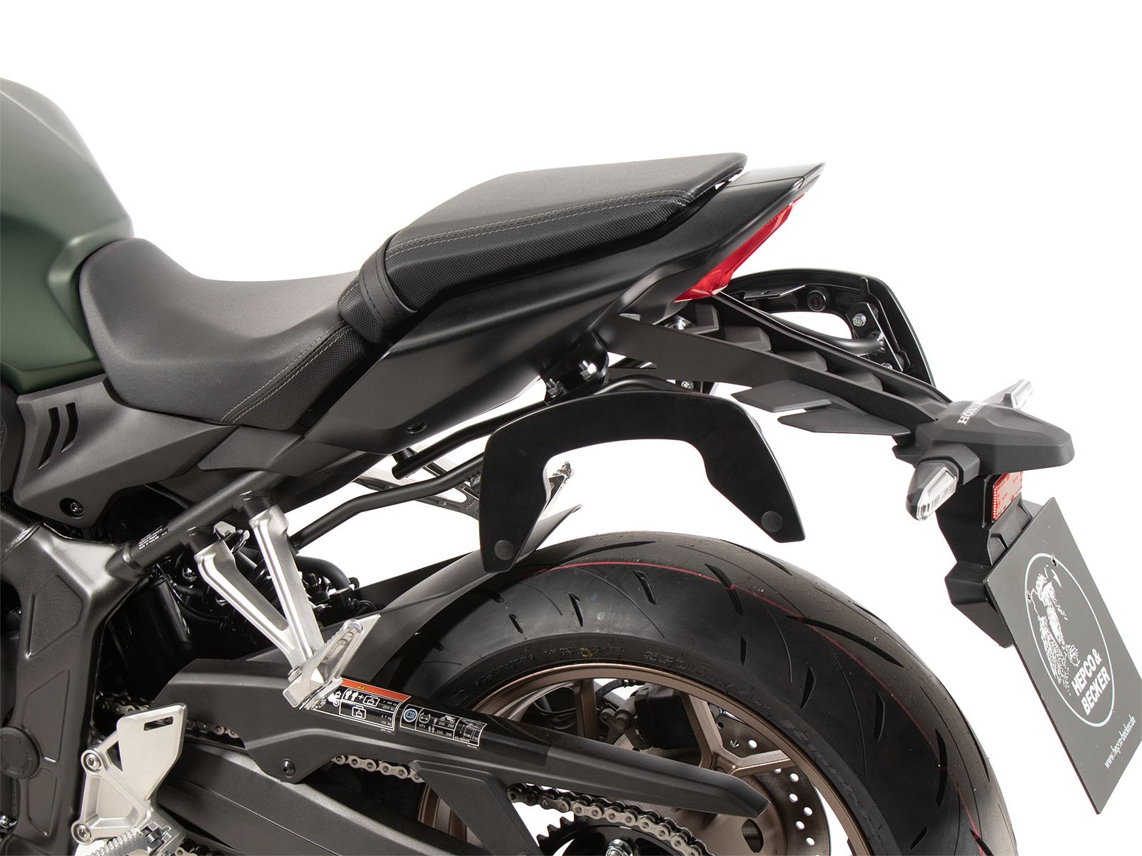 C-Bow Stelaż, uchwyt na torby boczne Honda CB 650 R / E-Clutch 2024-2026 Hepco & Becker | 6309547 00 01