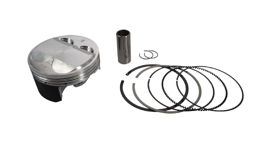 Tłok (4T) Yamaha YFM 700 R Raptor, YFM 700 Grizzly/Kodiak, YXM Viking (STD. + 1,00MM = 102,94MM) (12.0:1 CR) Wossner | 4106D100