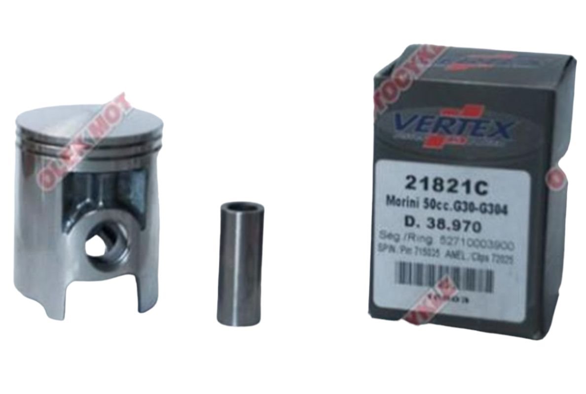 Tłok Morini G30, G304 50CCM (38,97MM) Vertex | 21821C