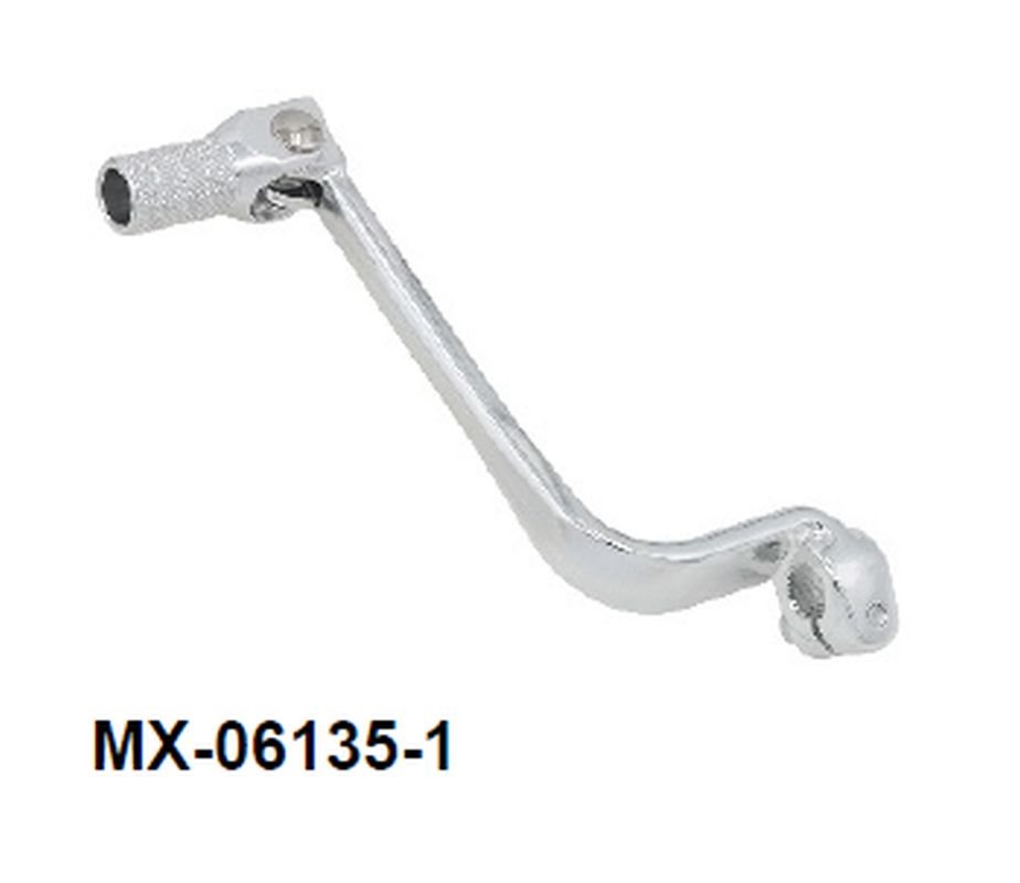 Dźwignia zmiany biegów Kawasaki KLX 110, Suzuki DRZ 110 (Kute aluminium) Srebrny (anodowany) Psychic | MX-06135-1