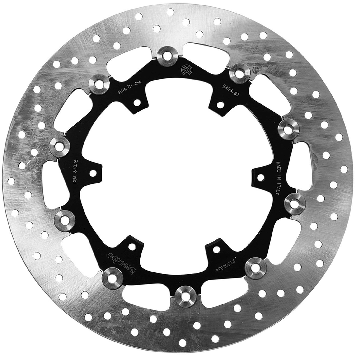 Tarcza hamulcowa przód pływająca KTM 1050 ADVENTURE, 1090 ADVENTURE, 1290 SUPER ADVENTURE, 790 ADVENTURE (320X136X4,5MM) (6X6,5MM) Brembo | 78B40887