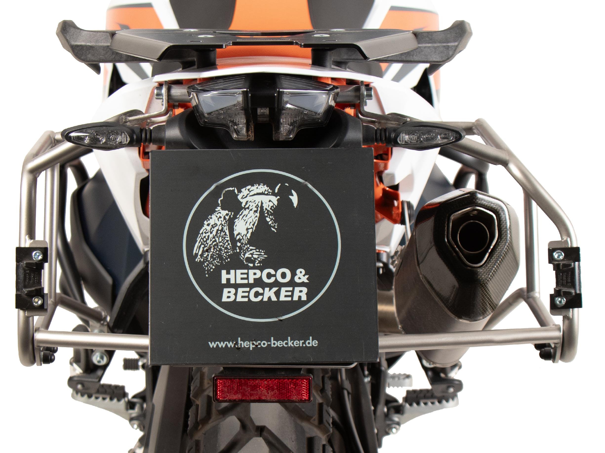 Stelaż kufrów bocznych Cutout KTM 790 Adventure 2024-2026 Hepco & Becker | 6517660 00 22