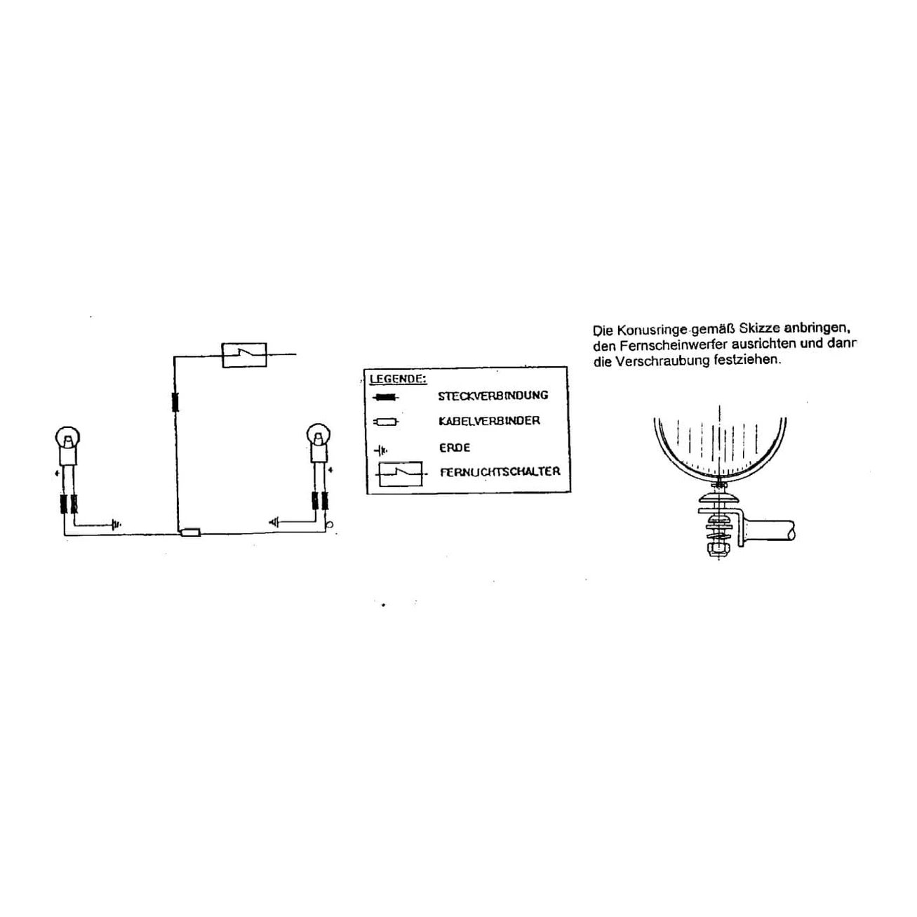 Zestaw lamp bocznych, dodatkowych Suzuki VL 1500 Intruder 1998-2004 Hepco Becker | 400392 00 02