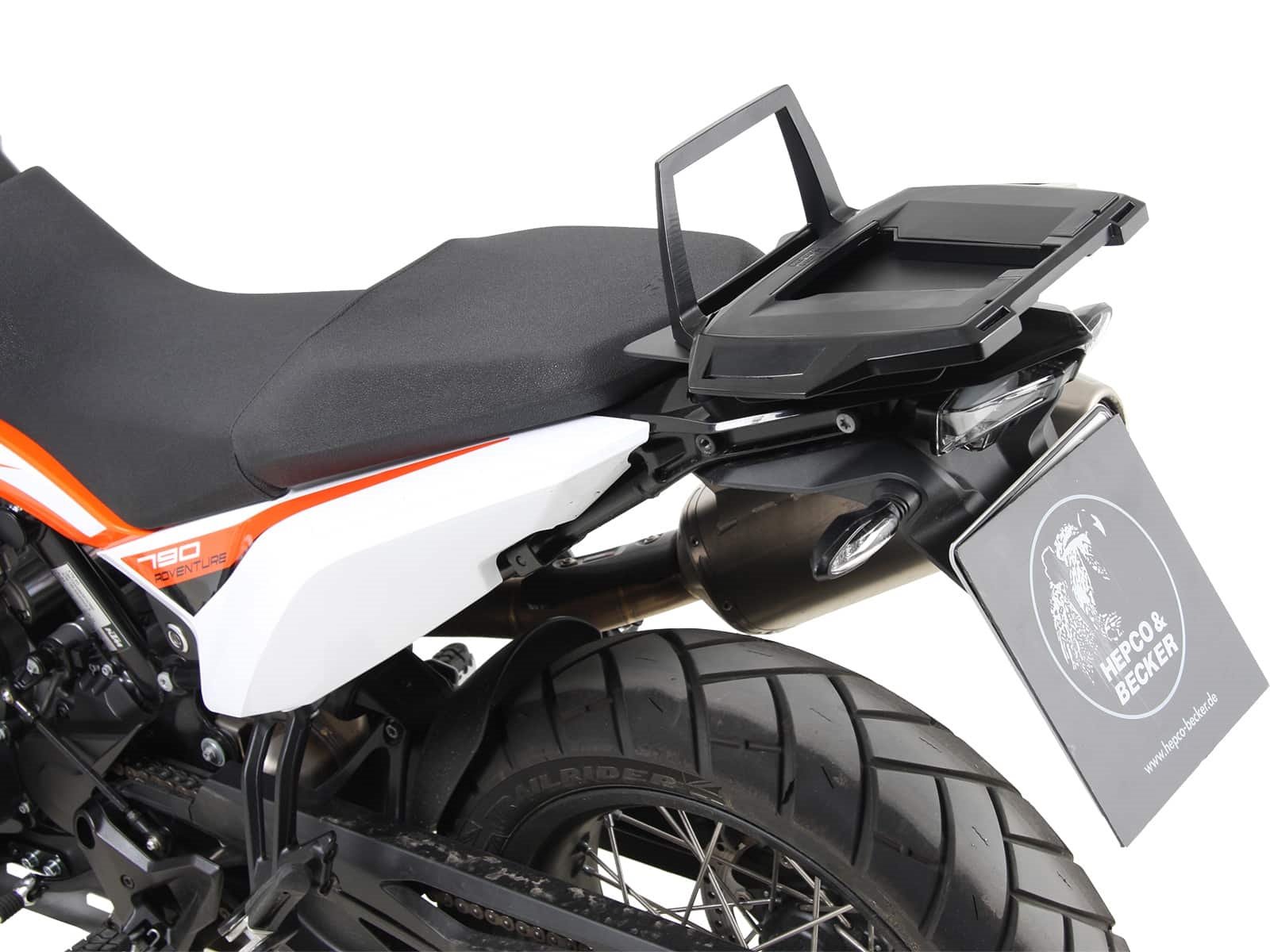 Stelaż kufra centralnego Alurack KTM 790 Adventure R 2019-2021 Hepco Becker | 6527581 01 01