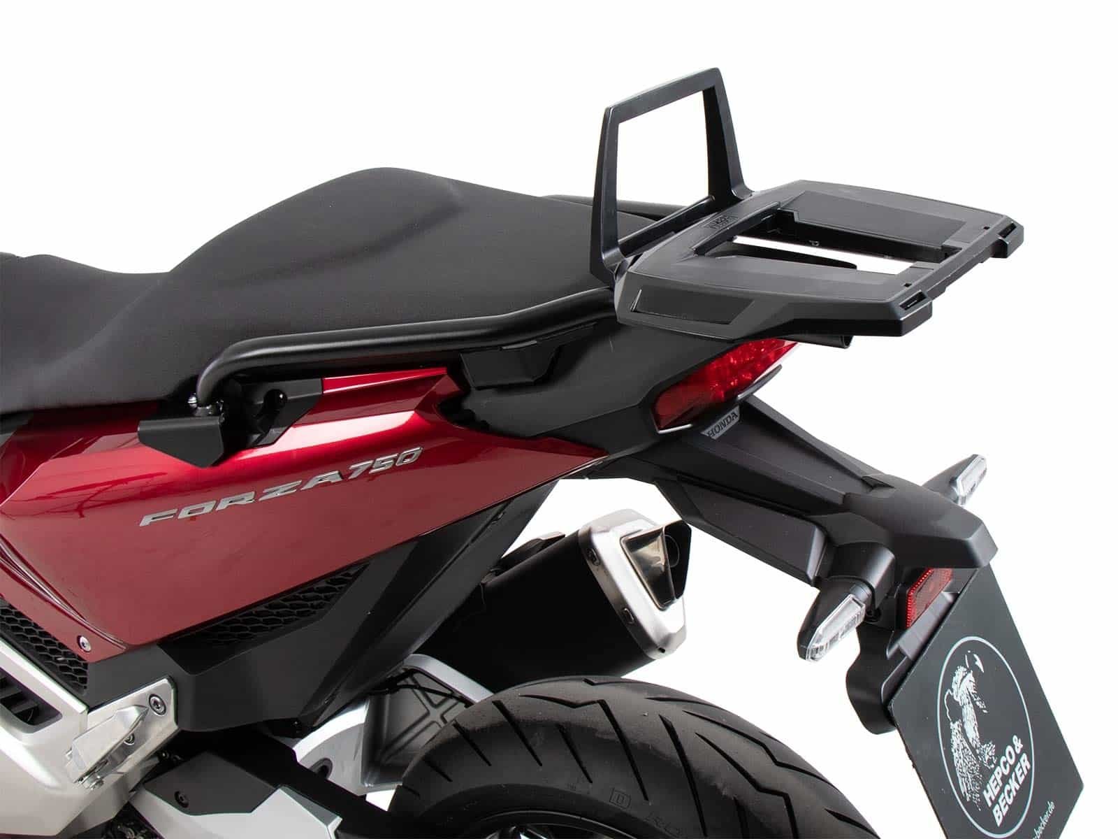 Stelaż kufra centralnego Alurack Honda Forza 750 2021-2026 Hepco Becker | 6529528 01 01