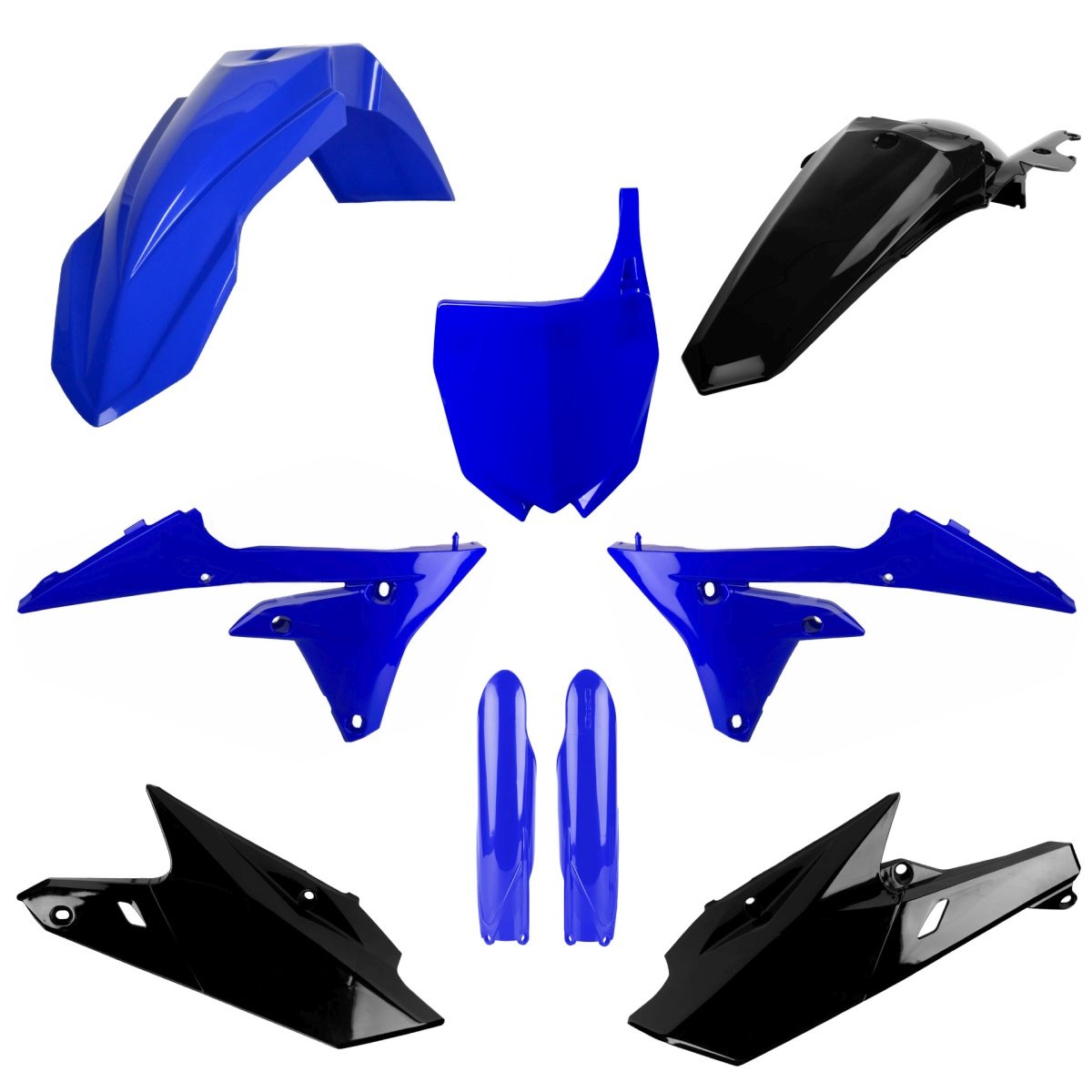 Komplet plastików (FULL KIT) Yamaha YZ 250F, 450F Polisport | 91407