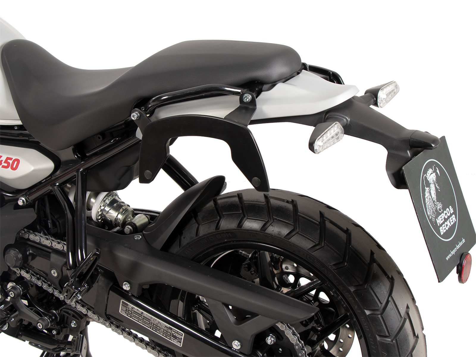 C-Bow Stelaż, uchwyt na torby boczne Royal Enfield Guerrilla 450 2024-2026 Hepco Becker | 6307676 00 01