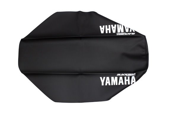 Pokrowiec / poszycie na siedzenie Yamaha TT 600, XT 600, XT 600Z TENER TRADITIONAL LOGO Yamaha kolor czarny Blackbird | E1201/02