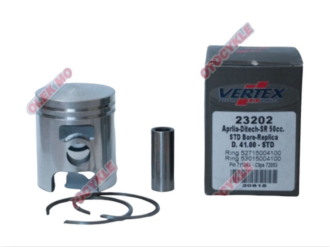 Tłok Aprilia DITECH 50 41,50mm (+0,50mm) Vertex | 23202050