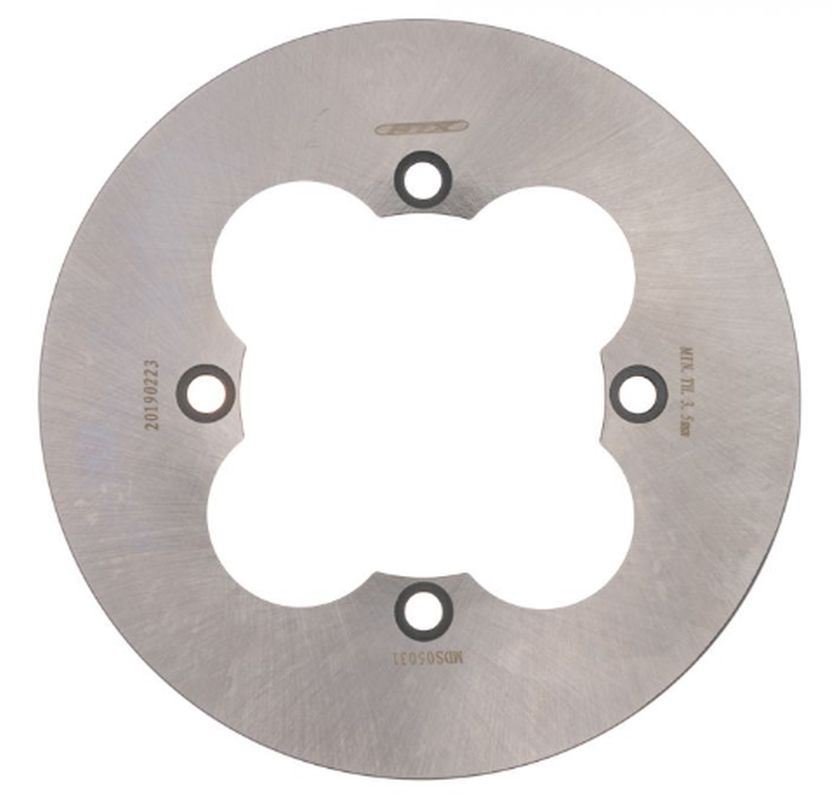 Tarcza hamulcowa tył Suzuki LT-Z 400, Kawasaki KSF 400, Arctic Cat DVX 400 (220x105x4mm) (4x10,5mm) MTX PARTS | MDS05031