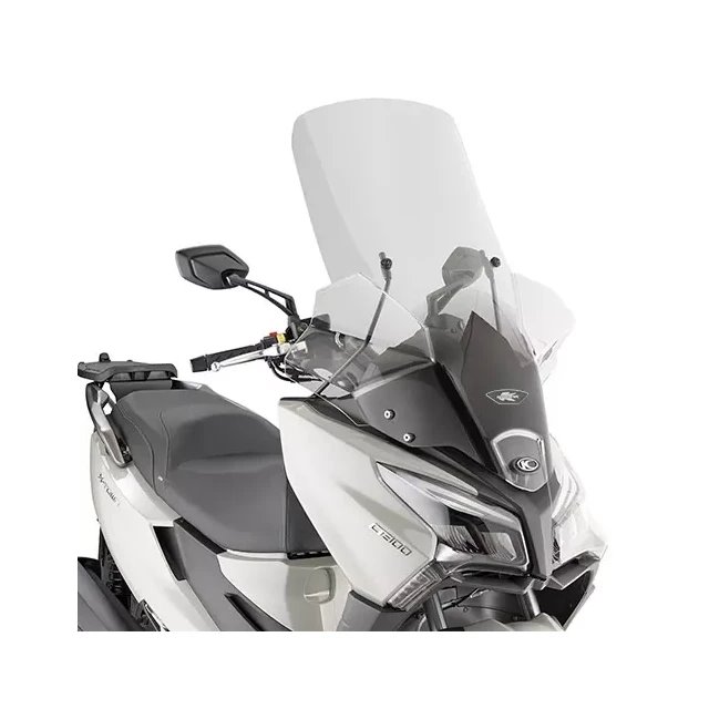 Szyba akcesoryjna Kymco X-Town 125-300 City przeźroczysta 97x66cm bez mocowania Kappa | 6115DTK