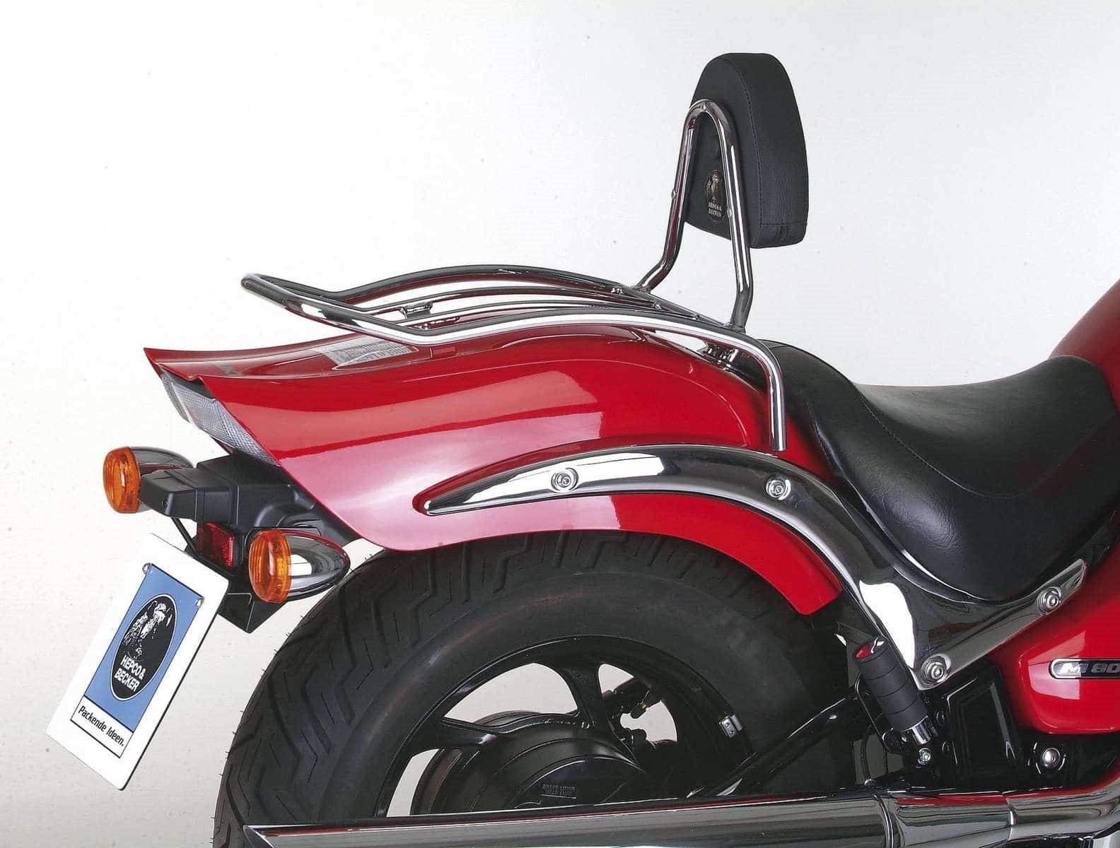 Solorack z oparciem Suzuki M 800 Intruder 2005-2009 Hepco Becker | 611320 00 02