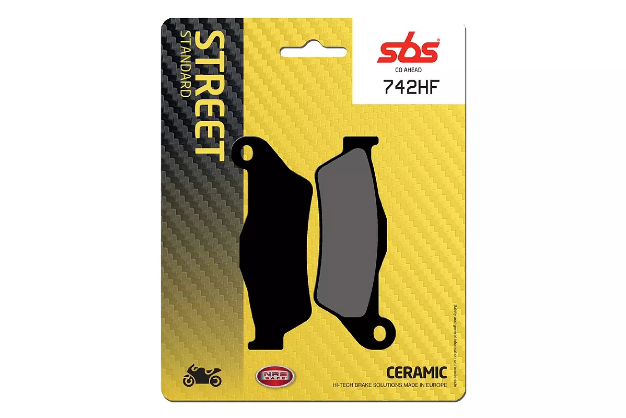 Klocki hamulcowe KH363 Street Ceramic BMW R850/1100/1150/1200, K1200/1300 Tył | 742HF