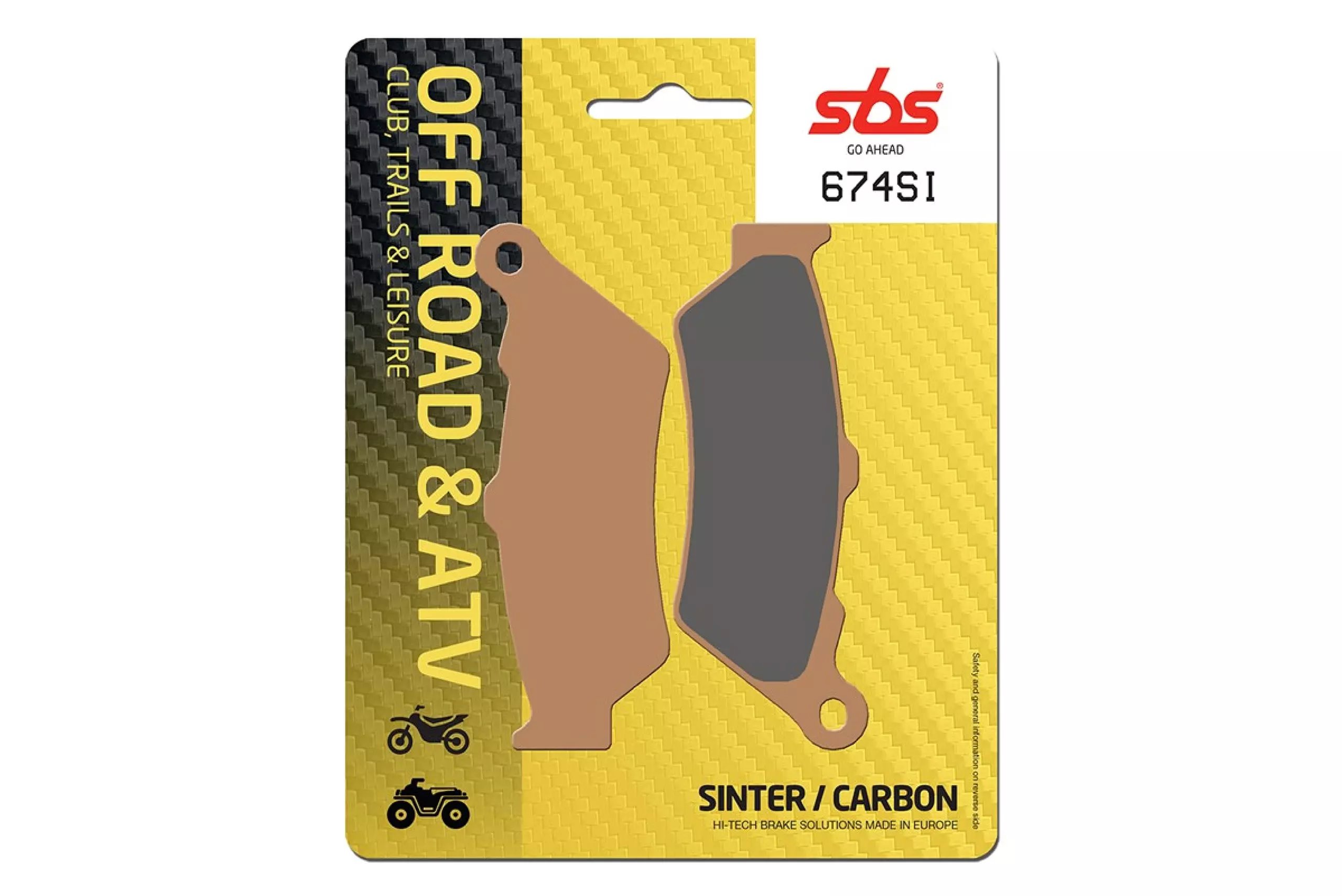 Klocki hamulcowe KH209/KH209/2 Off-Road Sinter | 674SI