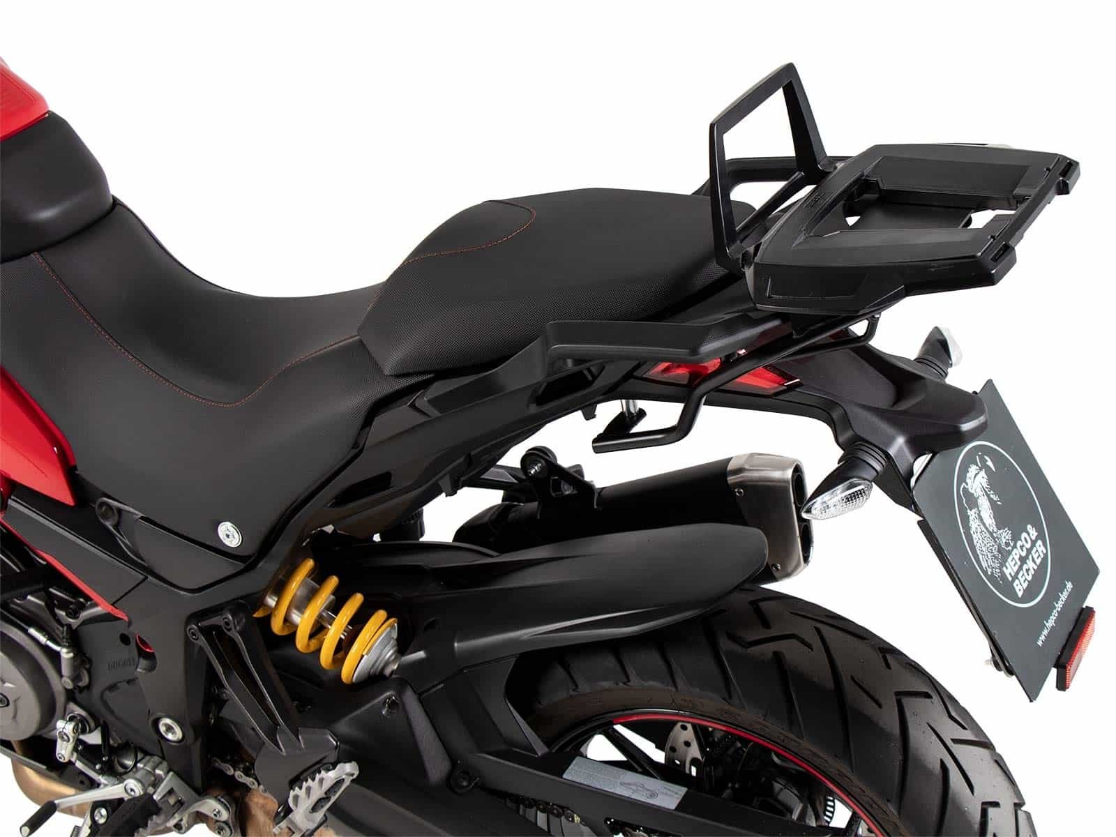 Stelaż kufra centralnego Alurack Ducati Multistrada 1260 / S 2018-2020 Hepco Becker | 6527567 01 01