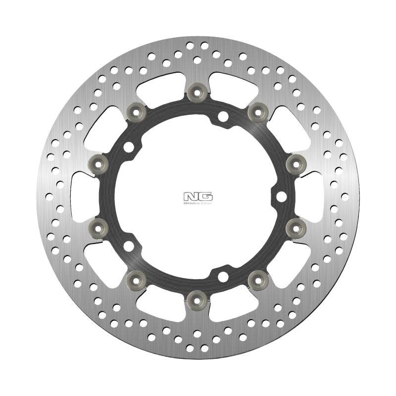 Tarcza hamulcowa przód Kawasaki Ninja 400/Z 400, ZX-25R (310x141,75x5mm) (5x10,25mm) (Środek aluminiowy) | NG1785G