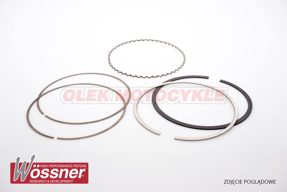 Pierścienie 4T, 3 Szt. (84,00x1,00mm, 84,00x1,20mm, 84,00x2,00mm) Wossner | 840XDS-3