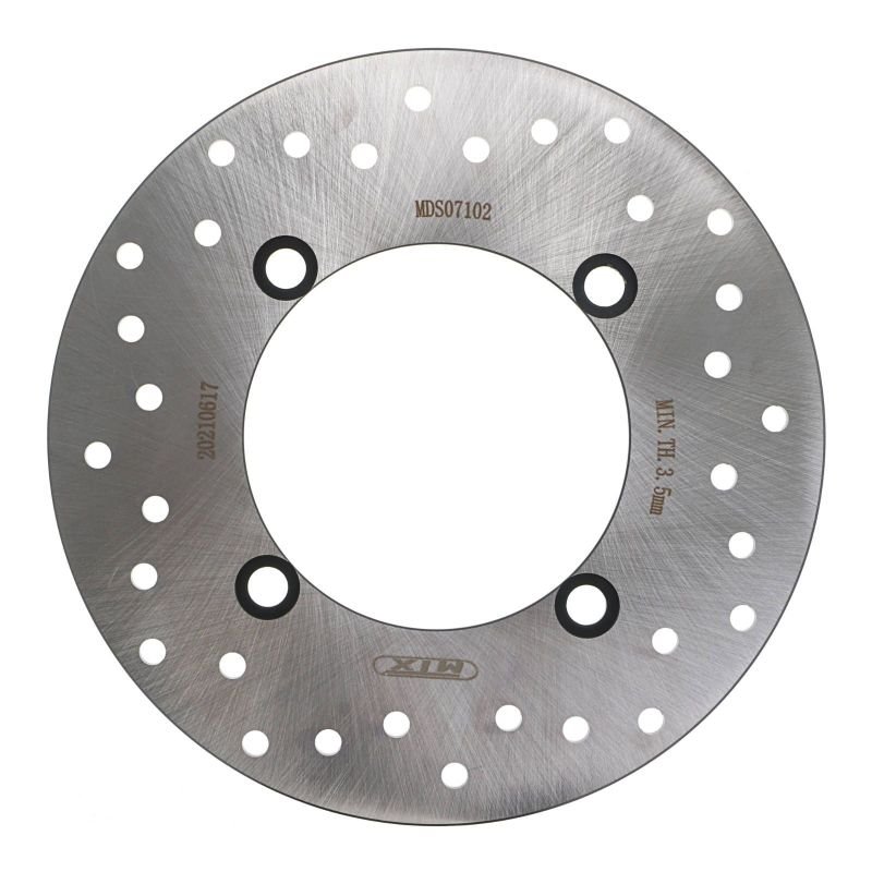 Tarcza hamulcowa przód/tył Yamaha YXF/YXE 850 (207x102x4mm) (4x10,5mm) MTX PARTS | MDS07102