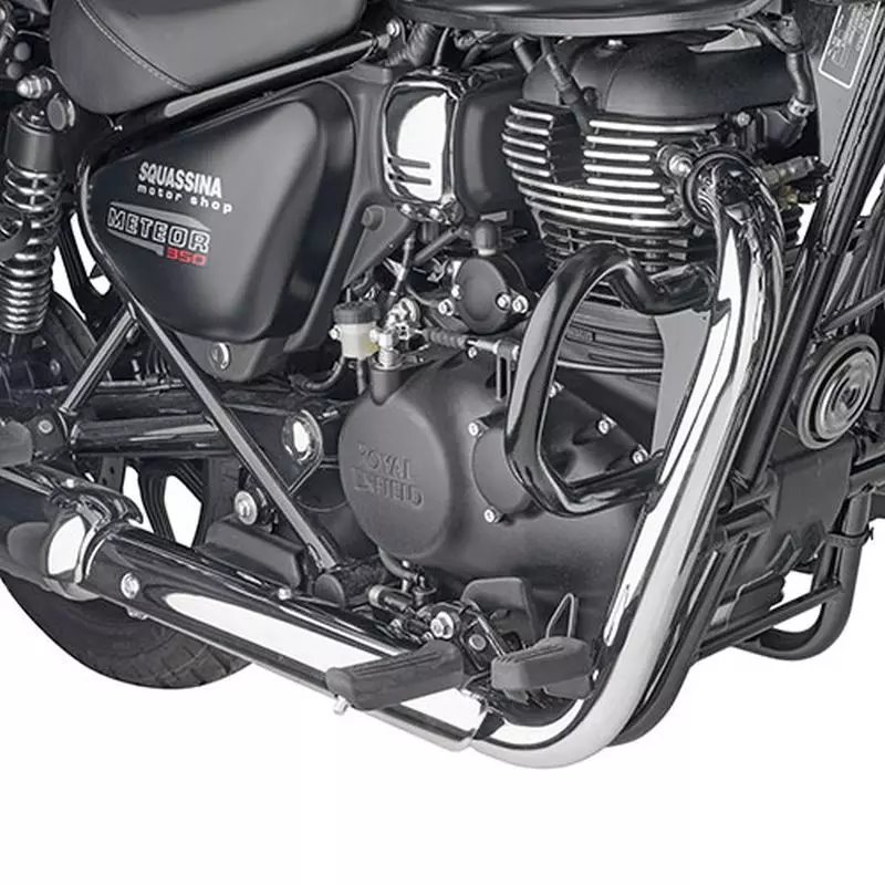 Gmole osłony silnika Royal Enfield Meteor 350 czarne Kappa | KN9053