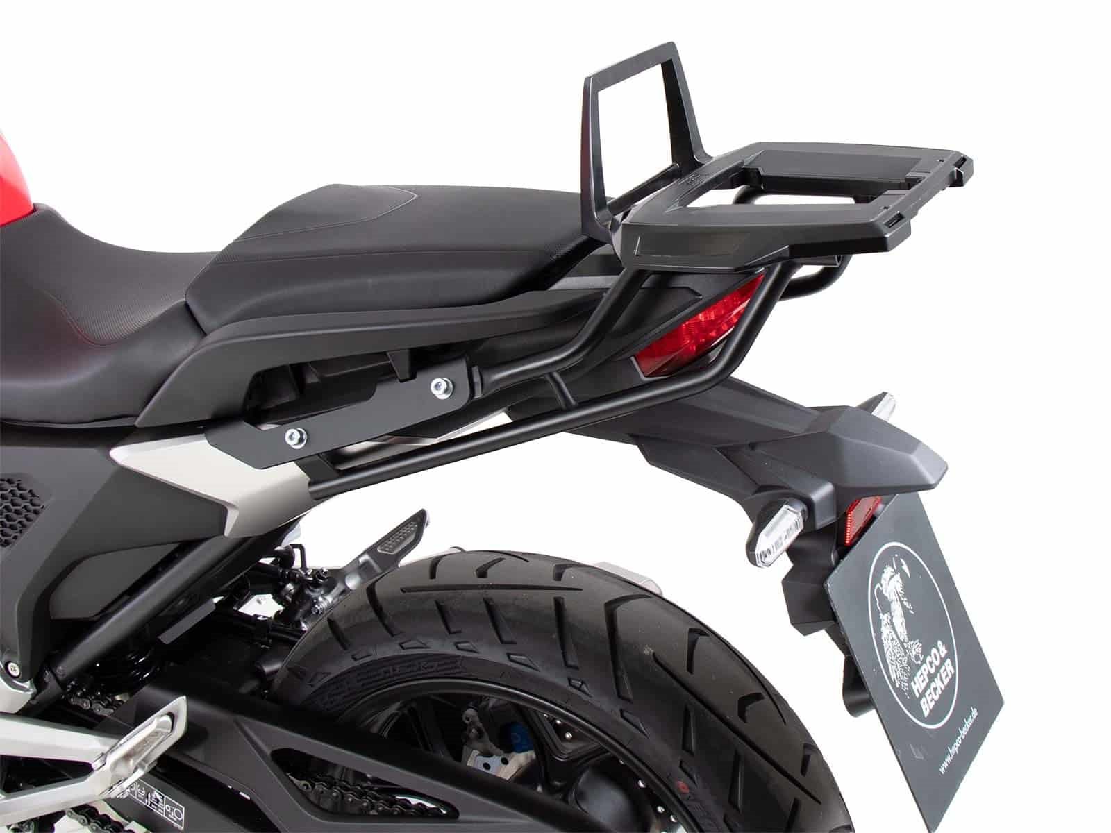 Stelaż kufra centralnego Alurack Honda NC 750 X / DCT 2021-2026 Hepco Becker | 6529530 01 01