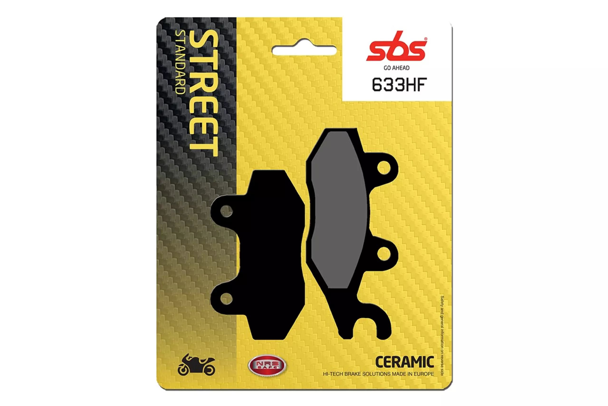 Klocki hamulcowe KH165/2 STREET CERAMIC | 633HF