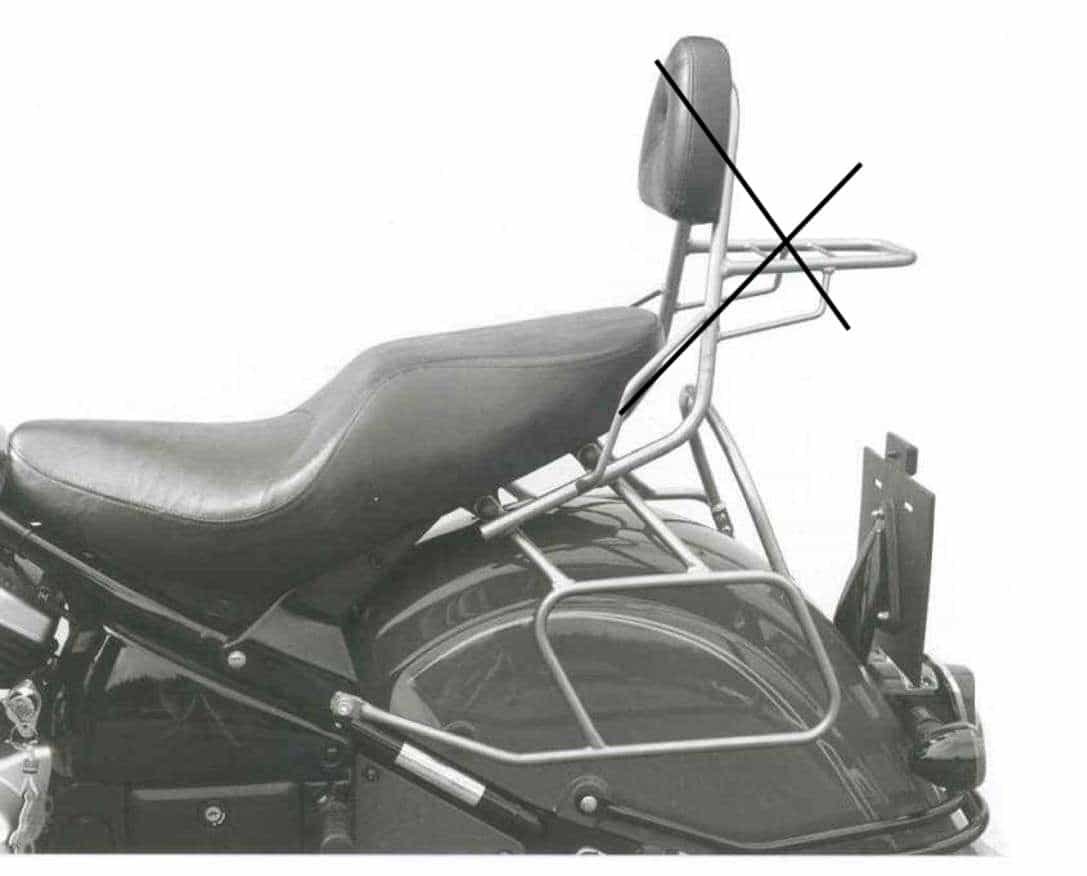 Stelaż na torby skórzane Kawasaki VN 1500 Drifter 1999-2003 Hepco Becker | 625287 00 01