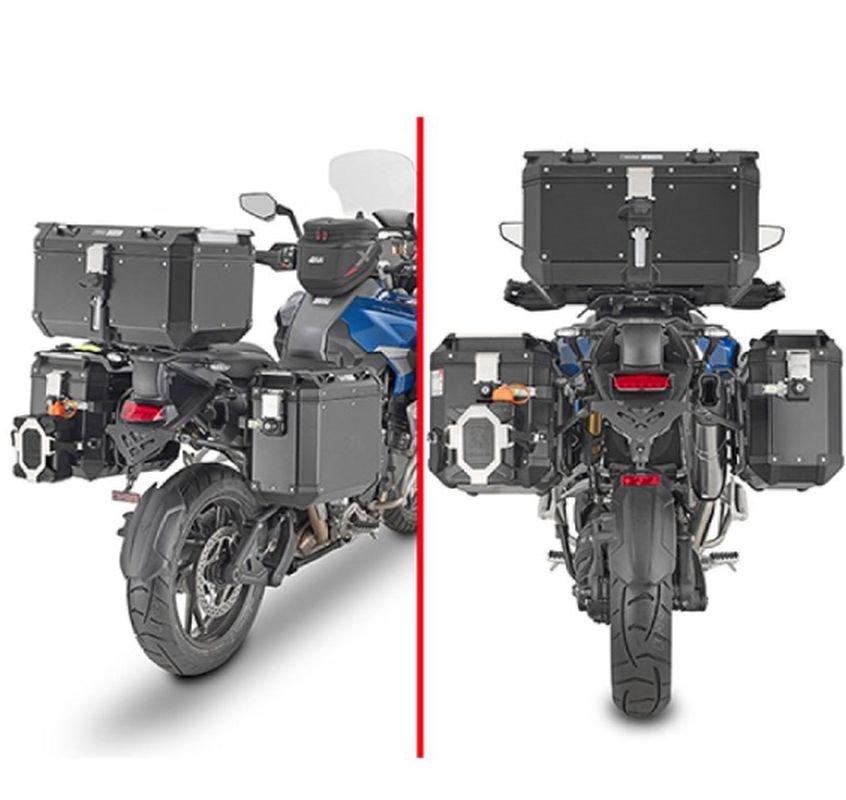 Stelaż kufrów bocznych Monokey Cam Side Triumph Tiger 1200 GT Explorer Kappa | KLO6423CAM