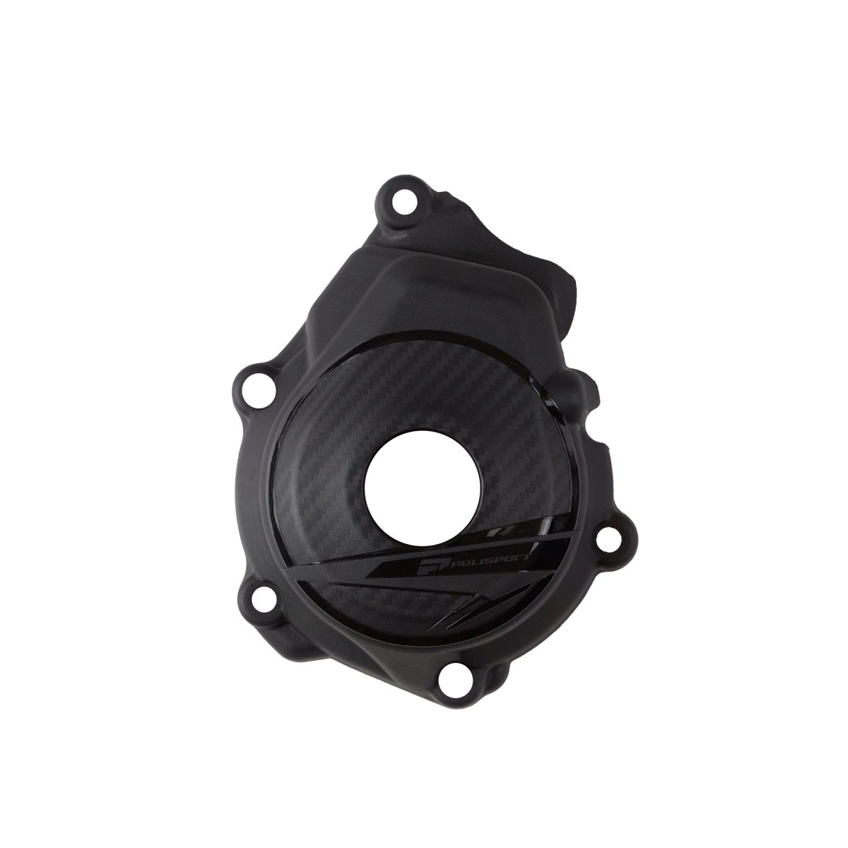 Osłona pokrywy alternatora KTM SX-F 250/350, XC-F 250/350, Husqvarna FC 250/350, FX 350 kolor czarny Polisport | 8499100001