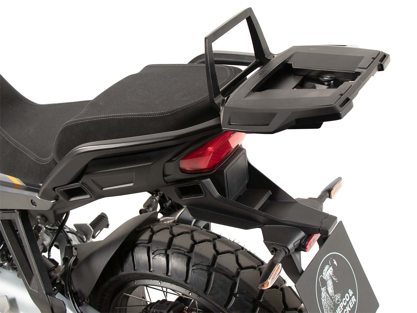 Stelaż kufra centralnego Alurack Moto Guzzi Stelvio 2024-2026 Hepco & Becker | 655560 01 01