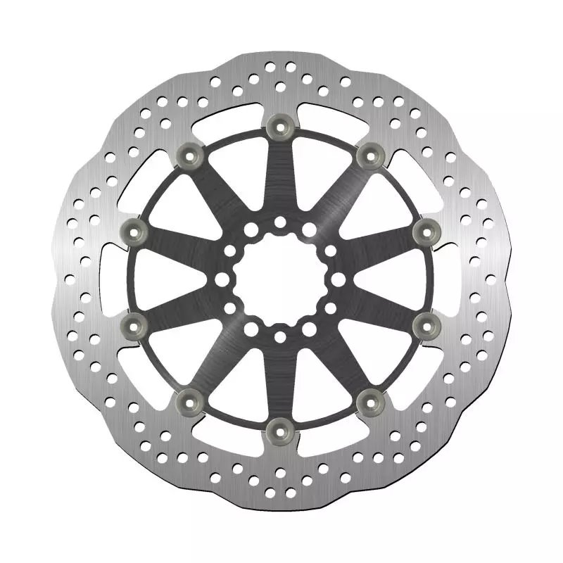 Tarcza hamulcowa przód KTM Duke 125/200/250/390, RC 125/200/250/390 (320x60,5x5mm) (6x10,25/8,25mm) WAVE (Środek aluminiowy) | NG1596XG