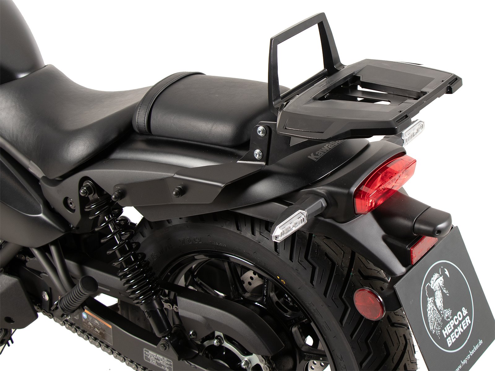 Stelaż do kufra centralnego Alurack Kawasaki Eliminator 500 2024-2026 Hepco & Becker | 6522552 01 01