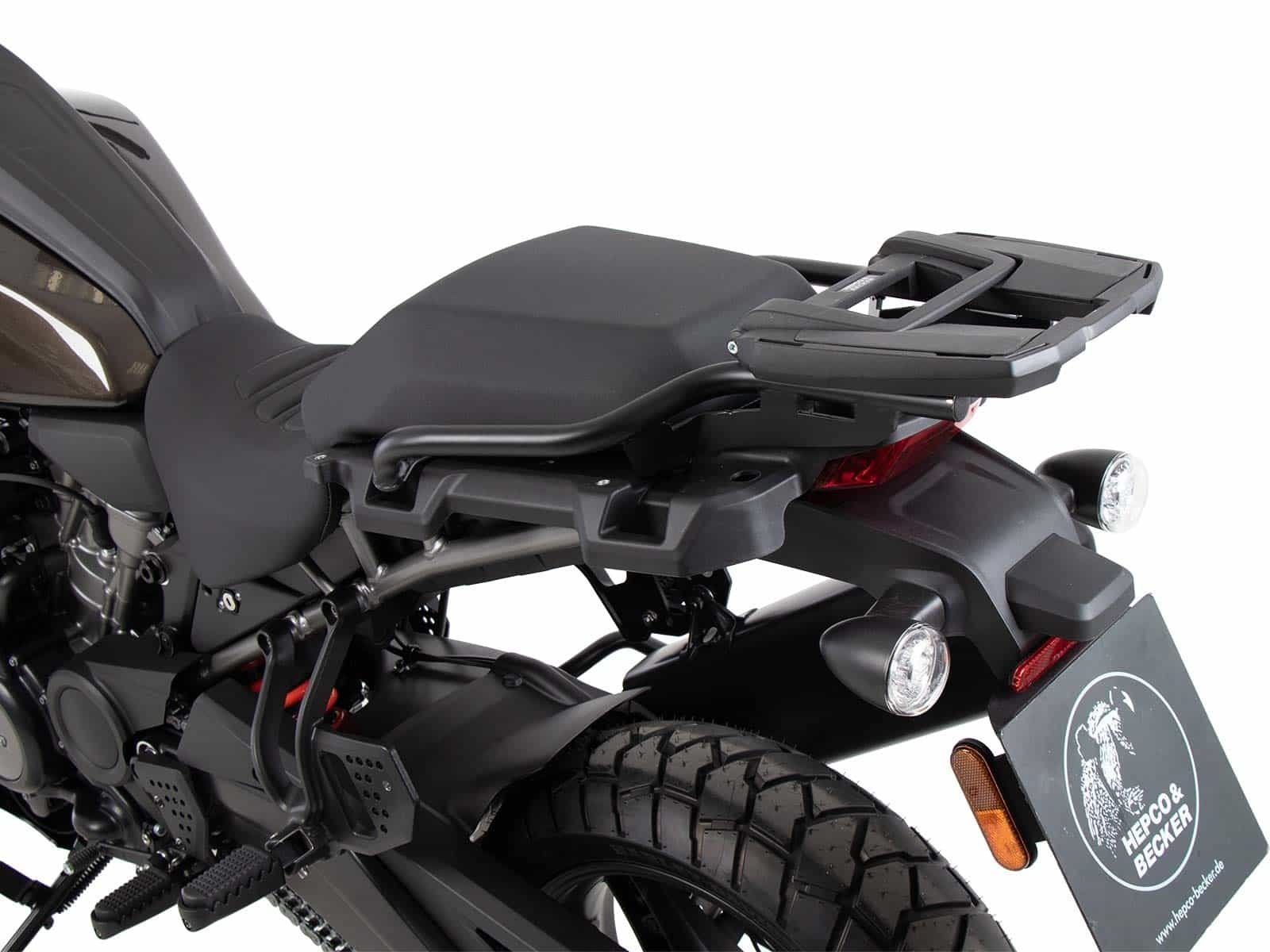 Stelaż kufra centralnego Alurack Harley Davidson Pan America 1250 / Special 2021-2026 Hepco Becker | 6617600 01 01